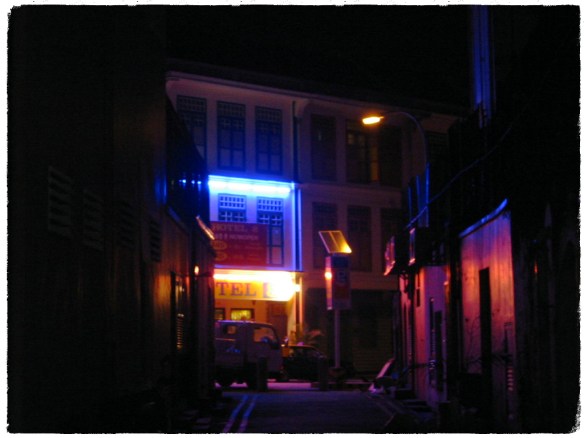 out of the night that covers me